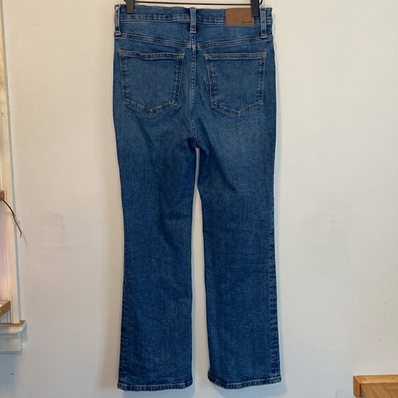 Madewell Medium Wash High Rise Cali Demi Boot Jeans Size 27 - Picture 4 of 11